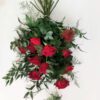 rouwboeket rode rozen 1