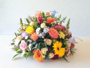 Rouwbiedermeier Bonte Bloemen