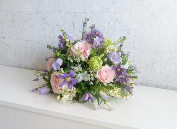 Rouwbiedermeier Lila/Roze - Afbeelding 2