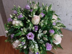 Biedermeier Roze Lila Wit